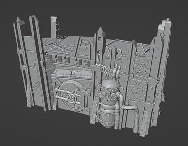 Ork Shed, Terrain Piece, Updated for FDM
