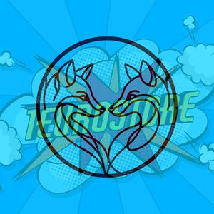 Fox in Love Wall Art Decor