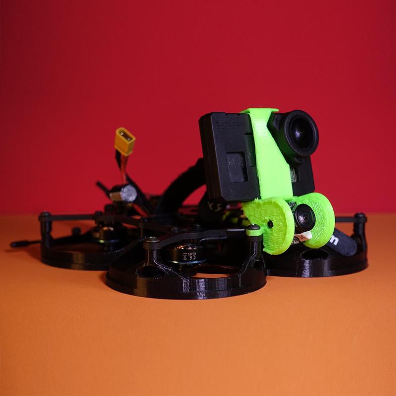 Nutmeg Pusher Whoop mod with Gopro Naked mount