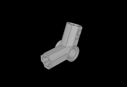 Lego Compatible (32015.dat) Technic Angle Connector #5 (112.5 degree)