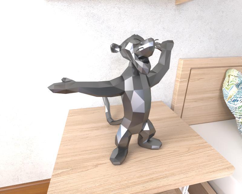 Tiger Lowpoly