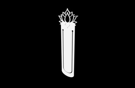 Lotus Flower bookmark v1
