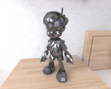 Pinocchio Lowpoly