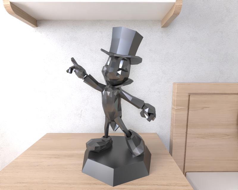Jimmy Cricket Lowpoly