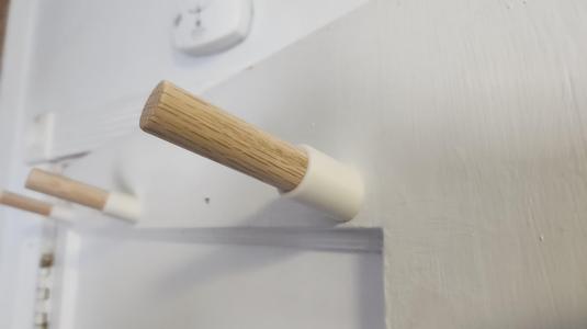 Minimalist peg hook - 3/4"