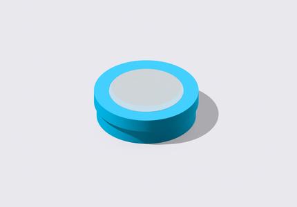 Small Round Container w/ optional Clear Top