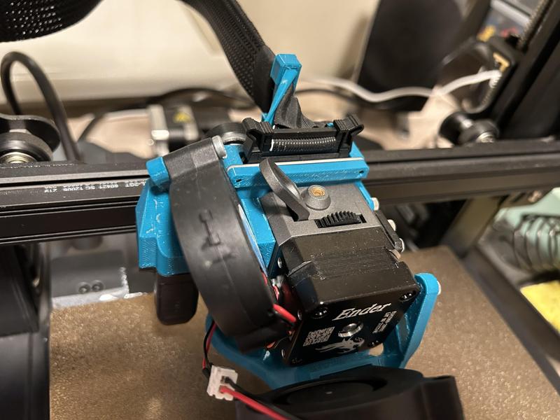 Sprite Extruder 0 Y Offset and 5015 hotend fan