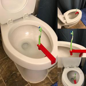 Toilet Toothbrush Holder