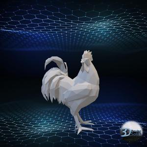 Chicken - Low Poly - Decor