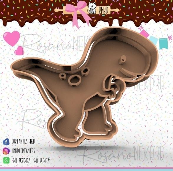 Dinosaur cookie cutter - dino cookie cutter - dino cookie cutter
