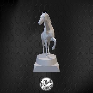 Viking Horse - LowPoly - Bust - Full - Perfect Design - Easy Print - Decor - SoliDRawinGS0600