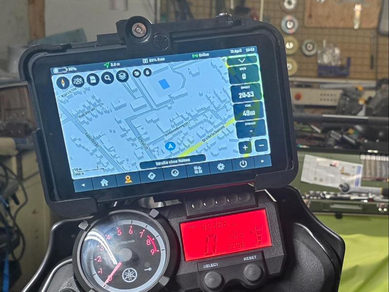 Lockable mount for Oukitel RT3/Pro