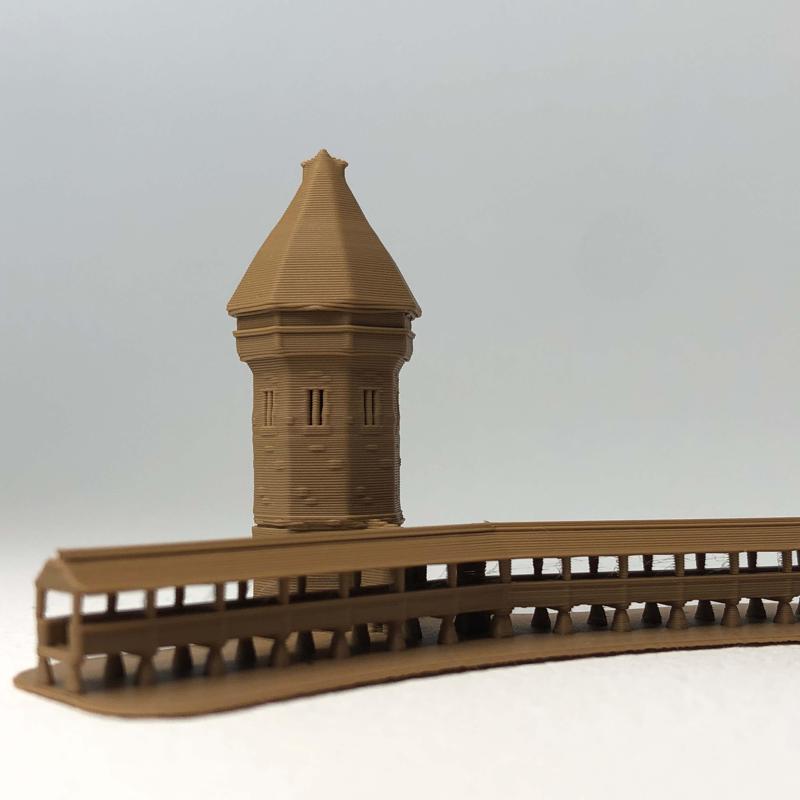 Chapel Bridge (Kapellbrücke) - Lucerne , Switzerland