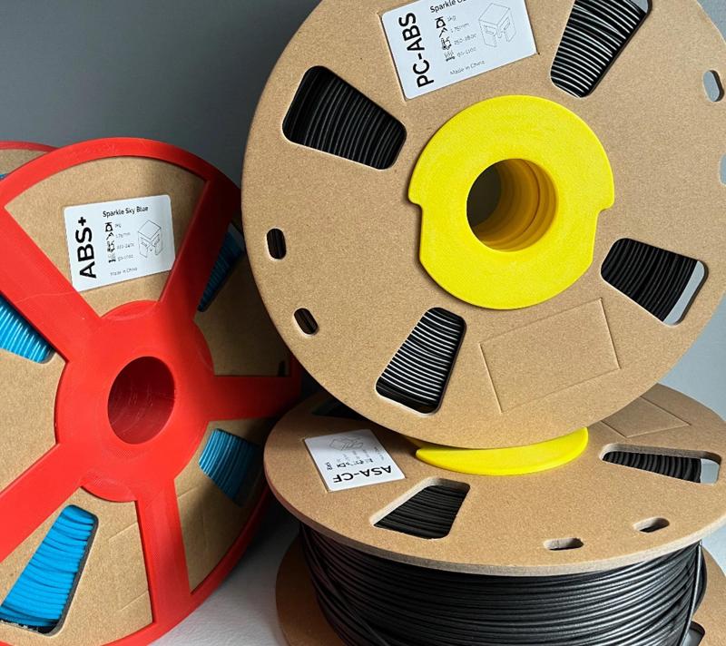 Cardboard Spool Ring and Clamp