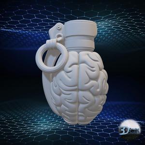 Brain Bomb Decor