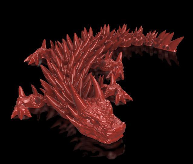 Articulated Bonespike Dragon (Gen. 1)