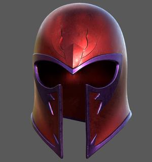 X-MEN - Magneto Helmet - Mask Fan Art Cosplay 3D Print with BONUS Low Poly version
