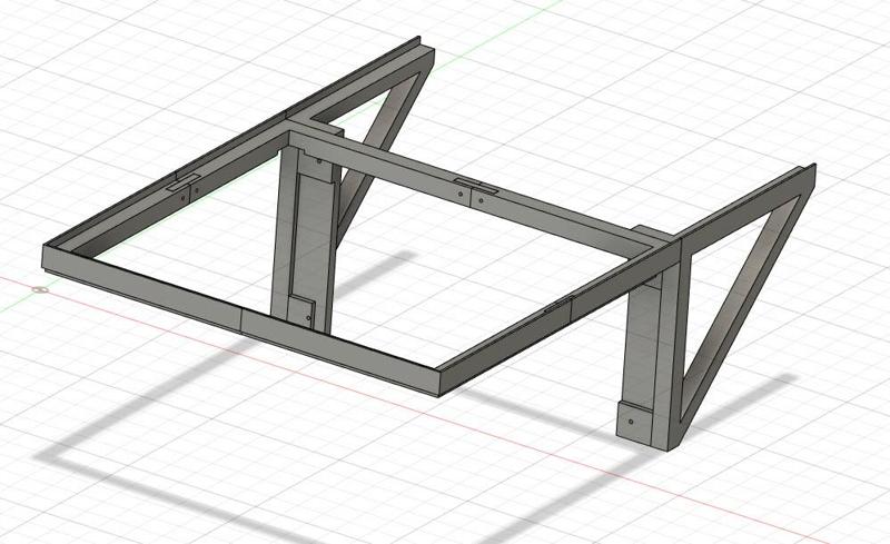 Bambu X1C Top Slider Glass for AMS