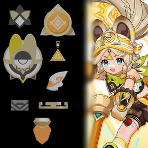 Kachina Cosplay Pack - Genshin Impact