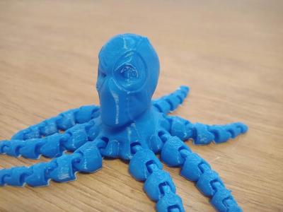 Deadpool octopus - Deadpoolopus