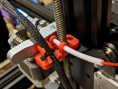 Ender 3 Pro Filament Guide and Cable Holder