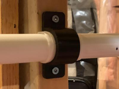 Pipe clamp for 3/4" conduit