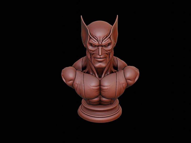 Wolverine Bust