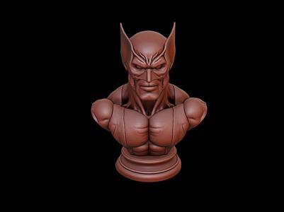 Wolverine Bust