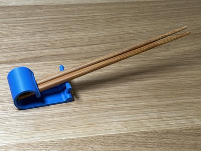 Floating Chopstick Holder (self aligning)