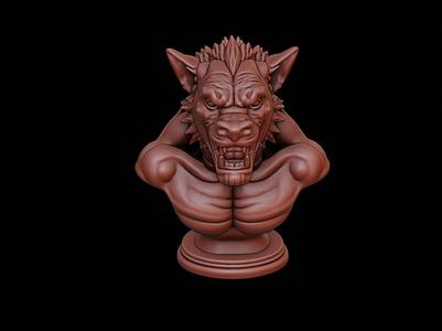 Sabretooth Bust