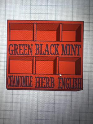 simple tea bag holder