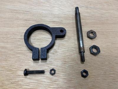 Depth guide bracket for Rexon DP8 drill press