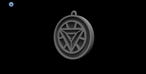 Ironman Arc reactor logo