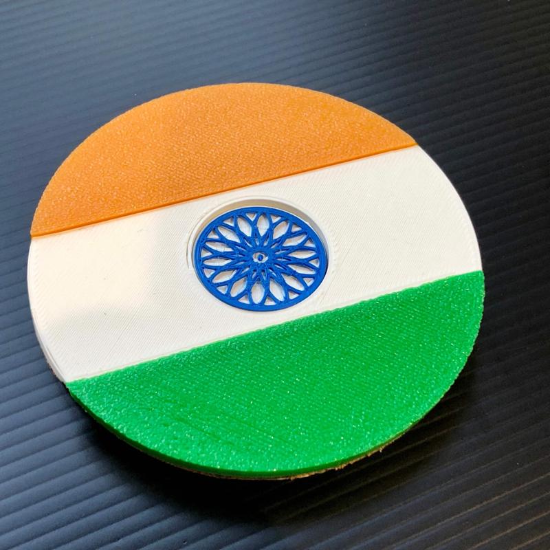India - Flag Beer Coaster