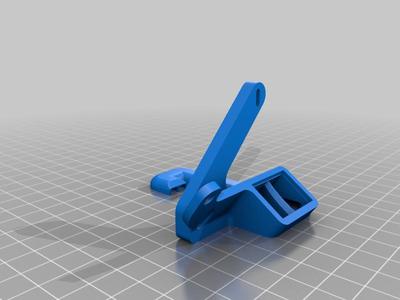 Remixed short screw Ender 3 5015 fan adapter