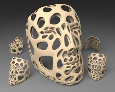Polygon Mask - Voronoi Style
