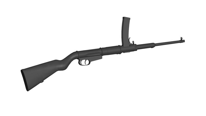 Beretta OVP M-1918 submachine gun