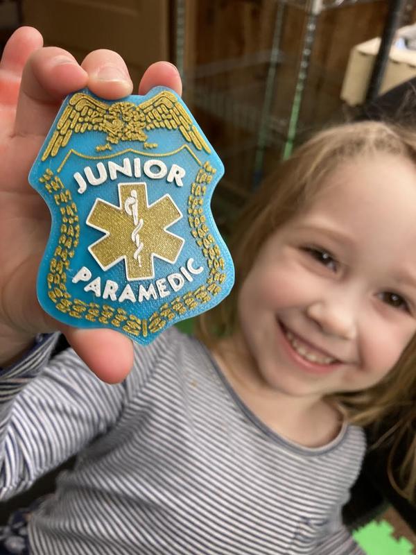 Jr Paramedic Badge