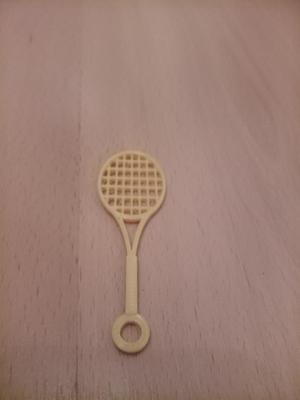 Porte-clés raquette de tennis