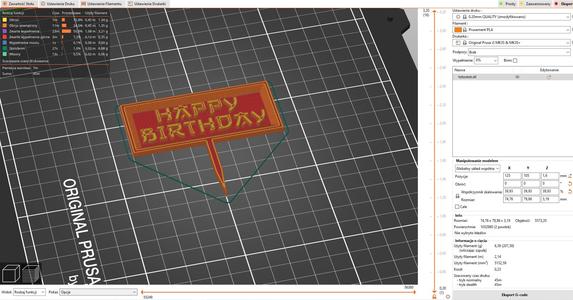 litophane happy birthday