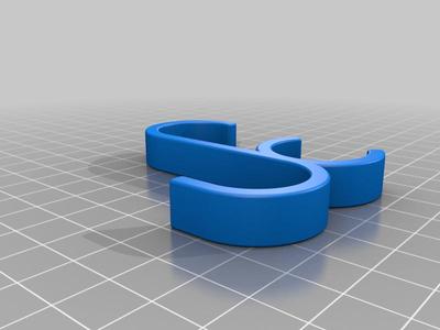 hook fot towel-heater / Haken für Handtuch-Heizung