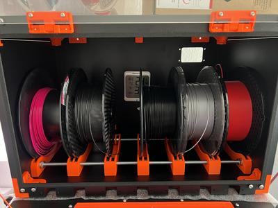 Prusa Box by Printer Box / Filament Spool Holder