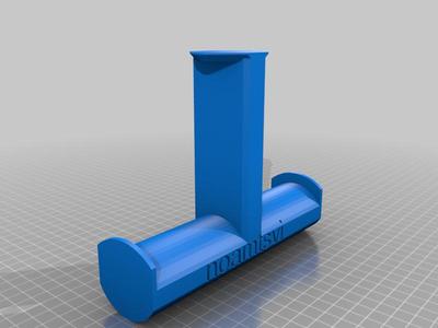 dual hanging simple spool holder from ceiling
