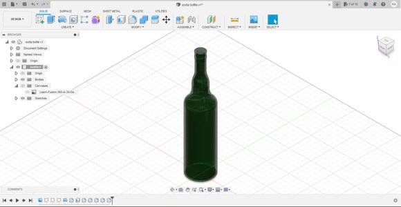 soda bottle