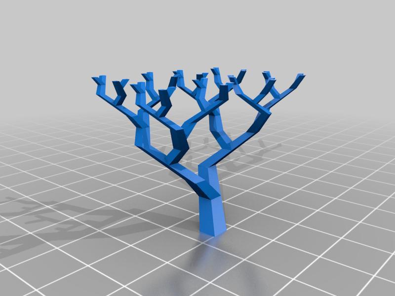 Recursive binary sprue tree