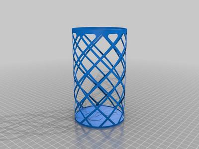 Desk Pen Holder Jar Large