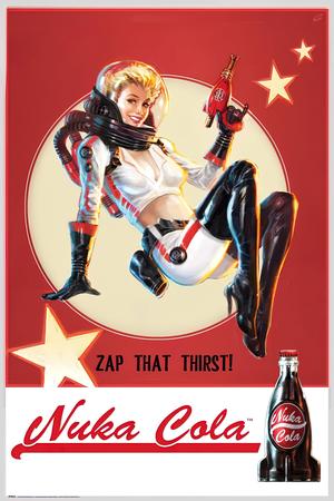 Nuka Cola Poster Lithaphane