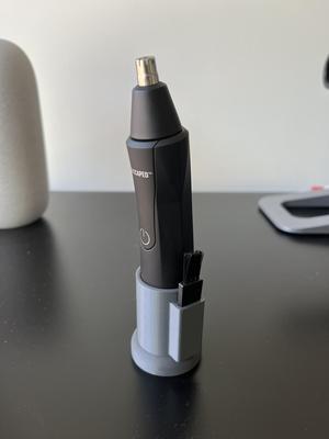 Weed Whacker stand with brush holder