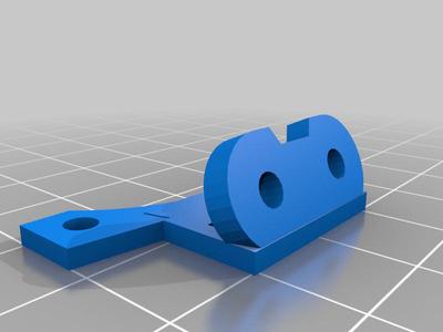 E3D Volcano Duet3D Smart Effector 40mm Fan Bracket 
