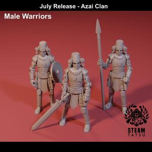 Azai clan - Male Warriors